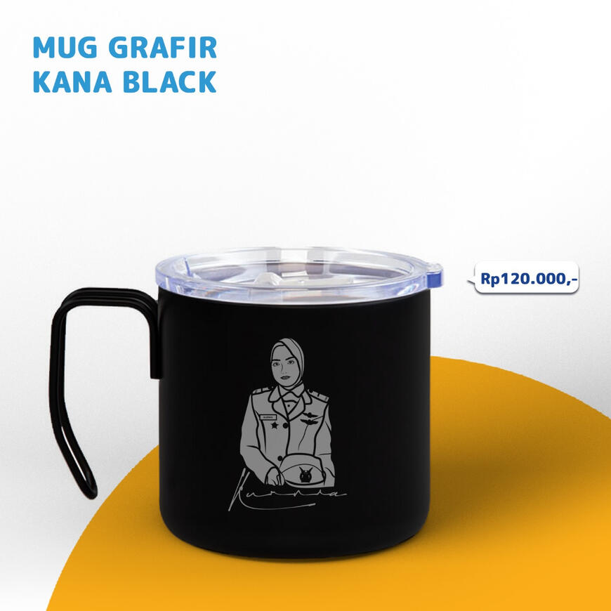 MUG KANA GRAFIR BLACK